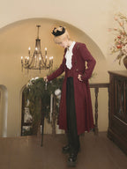 Ouji Fashion Black Pants Dracula Legend Medieval Prince Autumn Winter Trousers