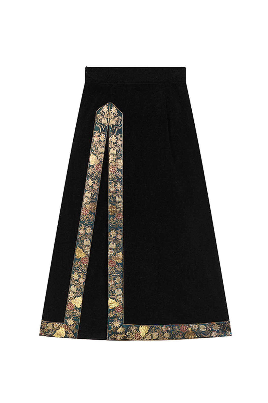 Modern Chinese Dress Fashion Retro Black Hanfu Dress