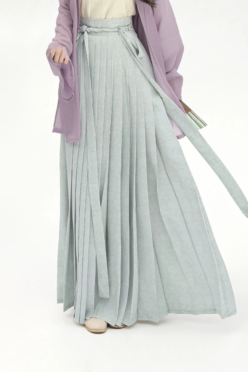 Modern Hanfu with Long Gown withTencel Camisol Chinese style