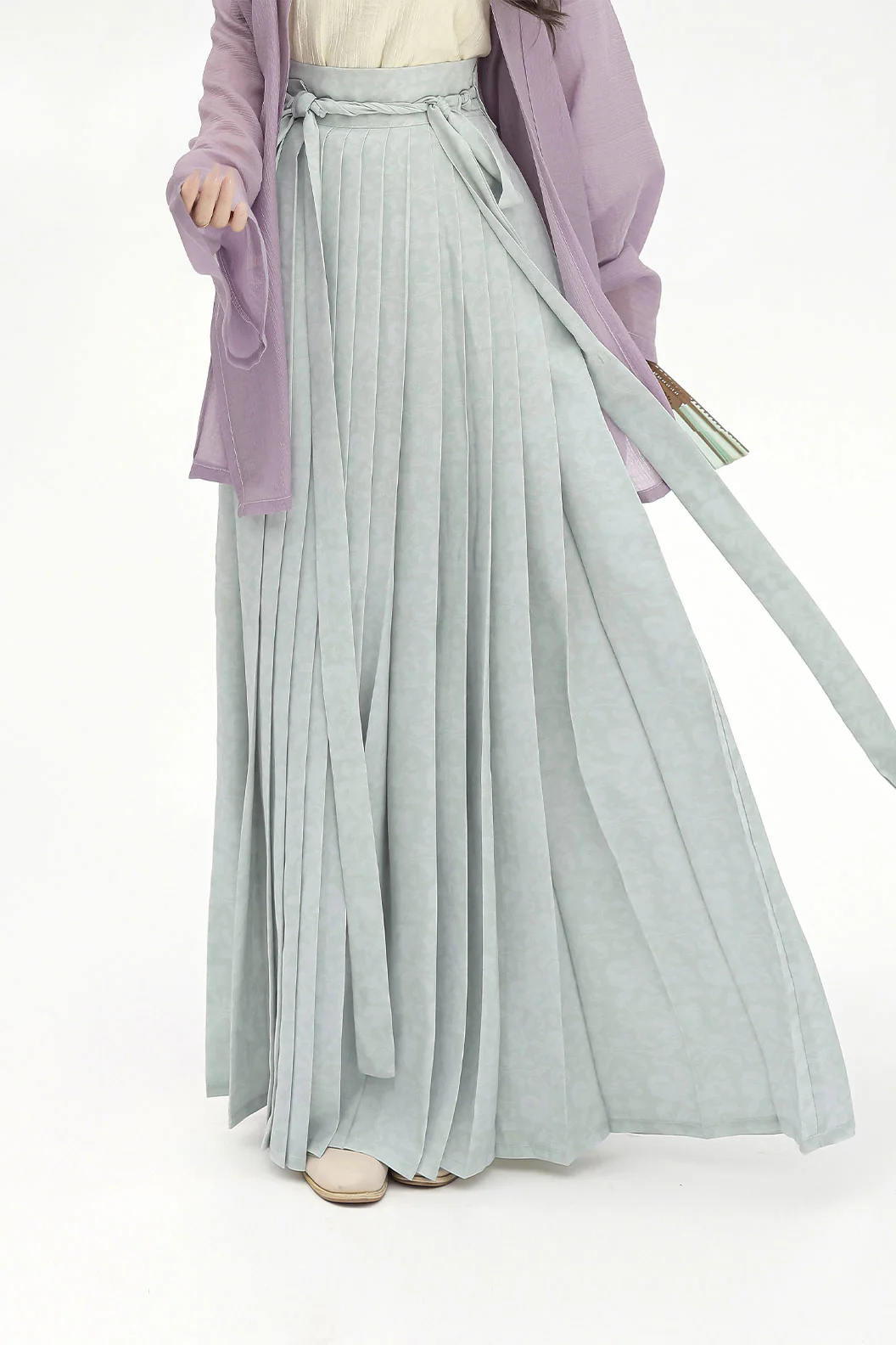 Modern Hanfu with Long Gown withTencel Camisol Chinese style