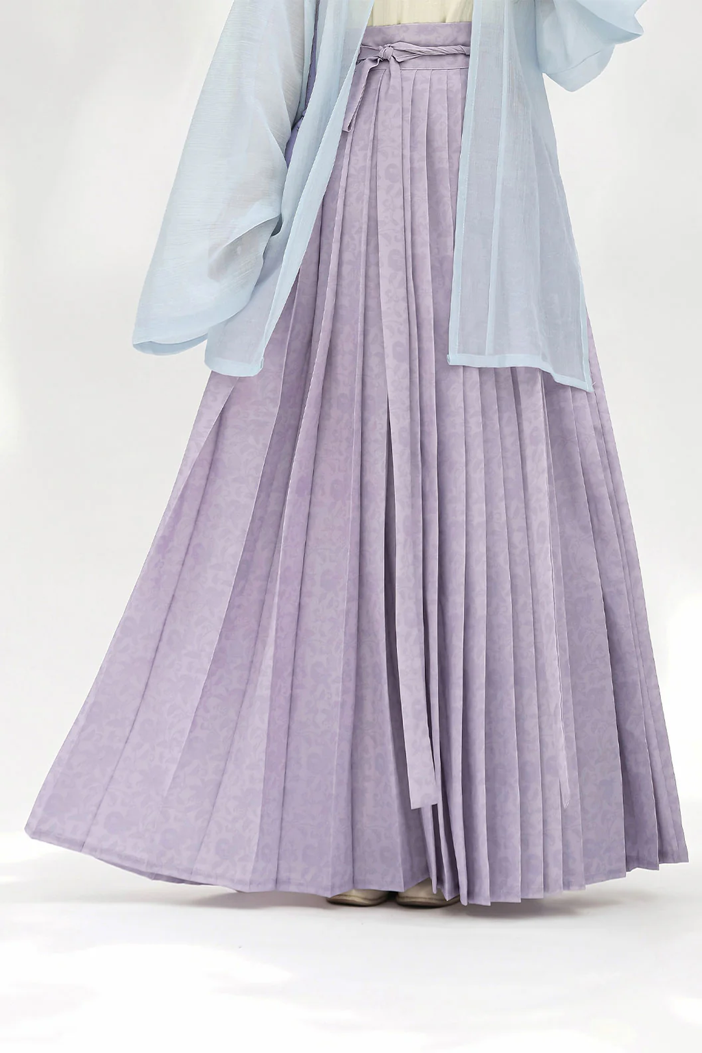 Modern Hanfu with Long Gown withTencel Camisol Chinese style