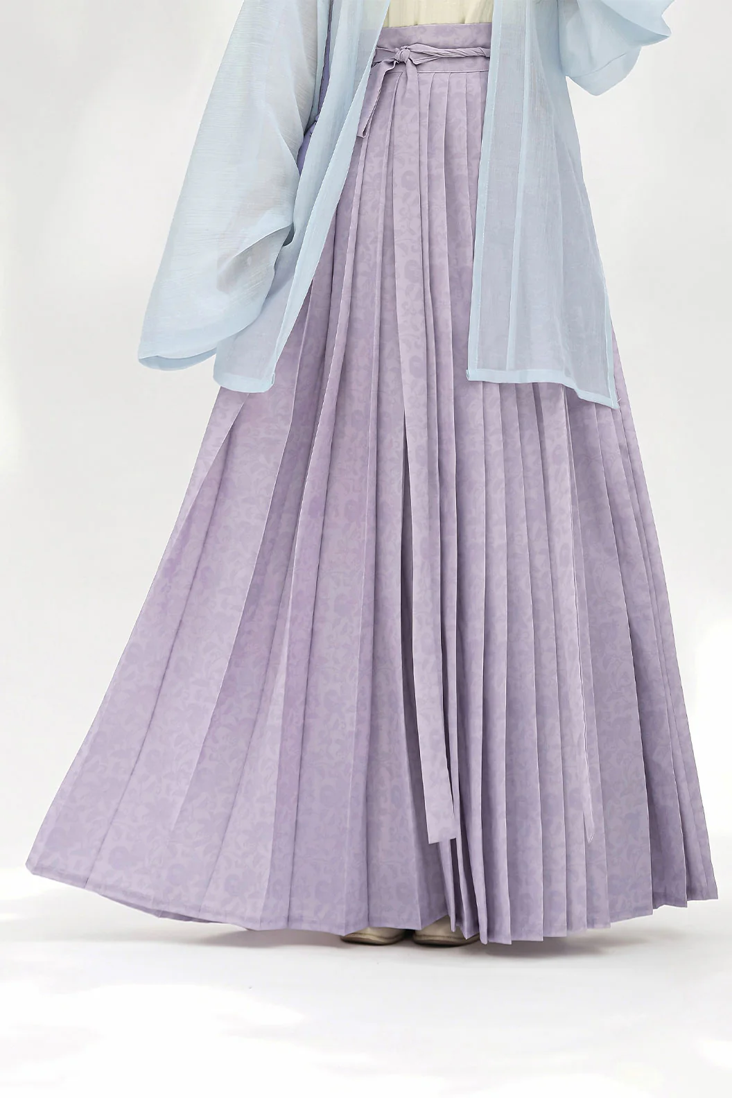 Modern Hanfu with Long Gown withTencel Camisol Chinese style