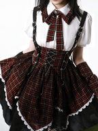 Ouji Fashion Lolita Sweet Hottie Abi Wind Black Dress Vintage Elegant Cute Prince Style Outfit